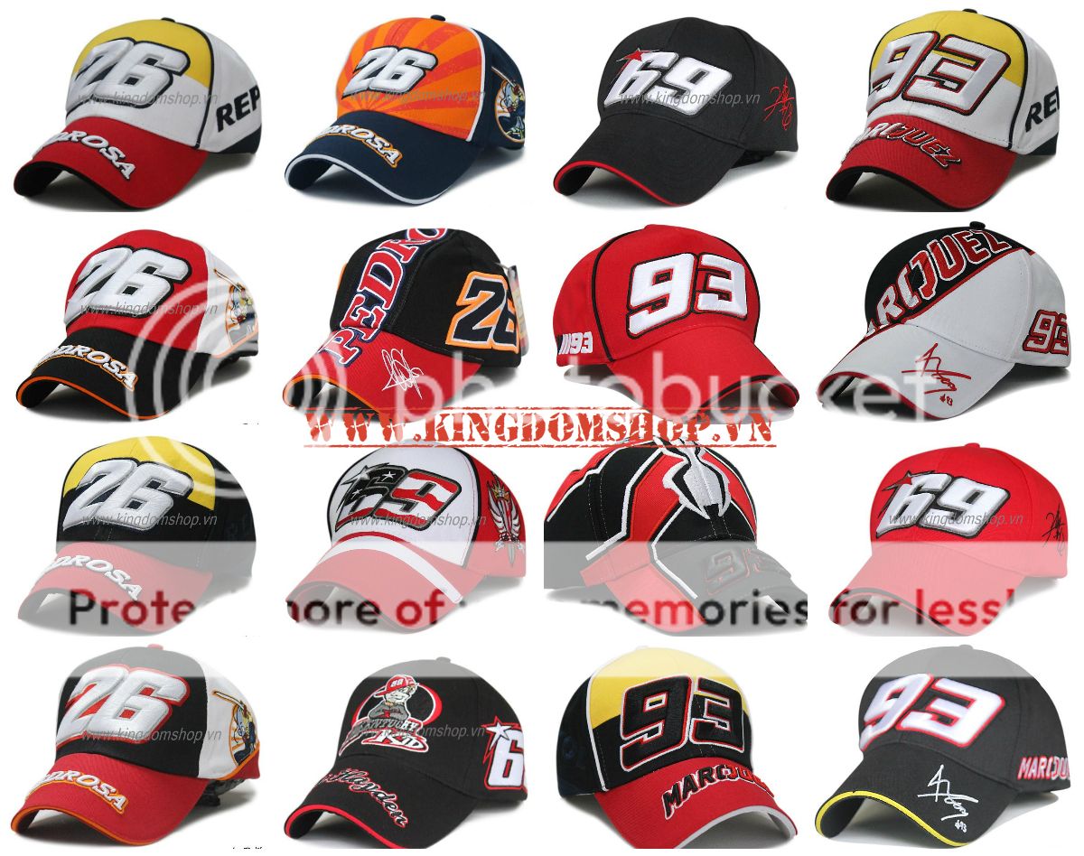 Cung cấp sỉ ( bán buôn) & lẻ nón kết  đua xe: MotoGP và F1 ( hơn 400 mẫu) - 1