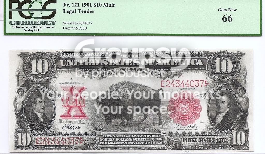 Note by Gem - The 'Famed' Bison Note - Paper Money Forum